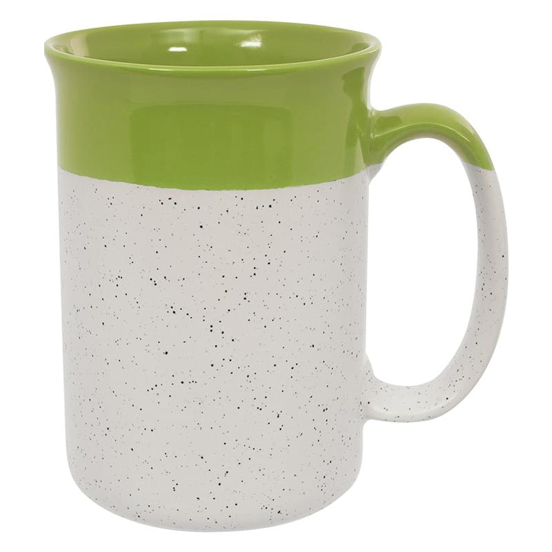 Lime Green color option for 13 Oz. Speckled Mug
