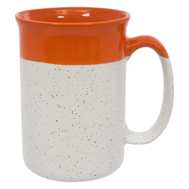Orange color option for 13 Oz. Speckled Mug