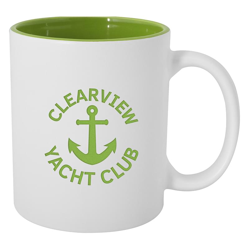 Lime Green color option for 11 Oz. Pop Of Color Engraved Mug