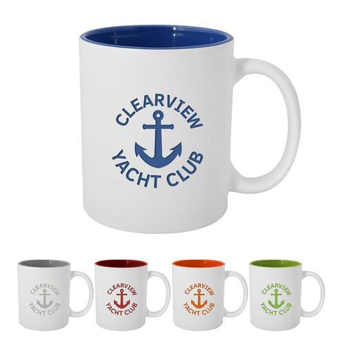 Main photo of 11 Oz. Pop Of Color Engraved Mug