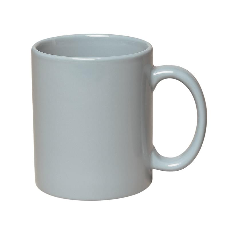 Gray color option for 12 Oz. Colorful Stoneware Mug