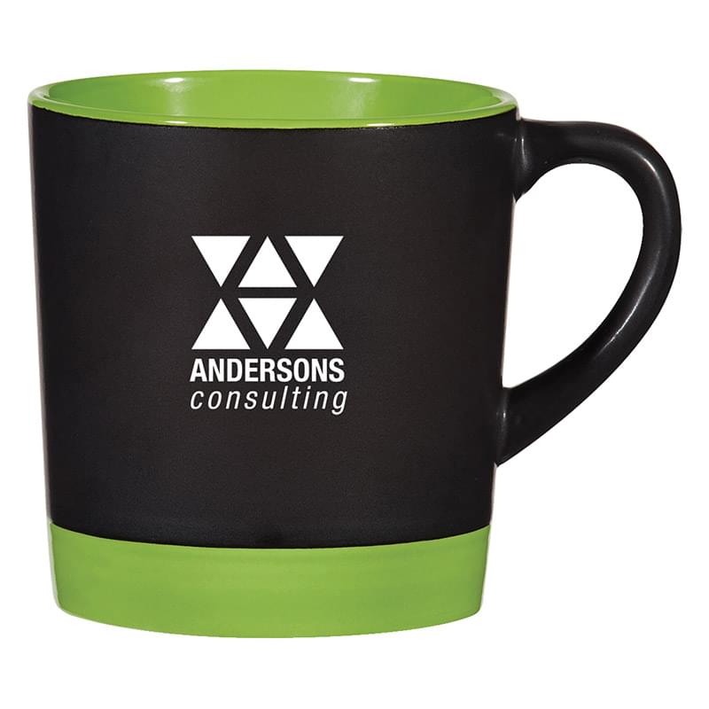 Lime color option for 12 Oz. Two Color Americano Mug