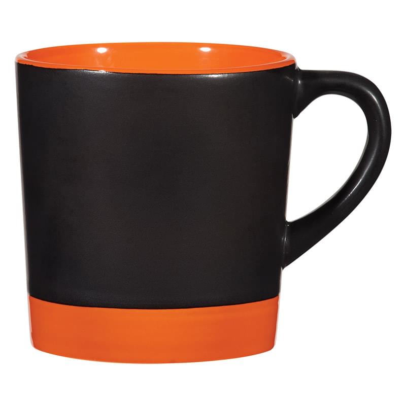 Orange color option for 12 Oz. Two Color Americano Mug
