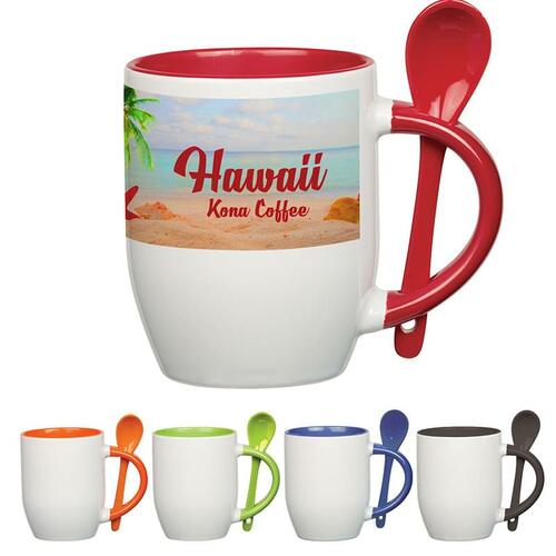 Main photo of 11 Oz. Customizable Spooner Mug