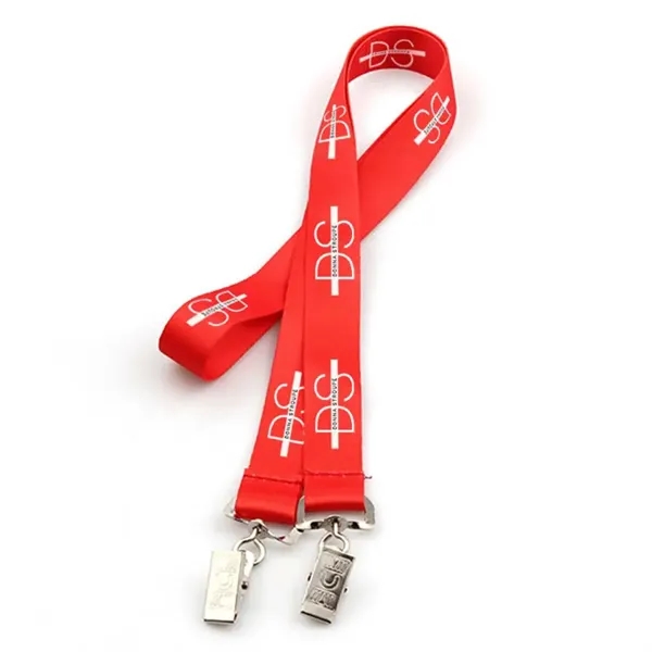 Black color option for 1" Double Ended Lanyards