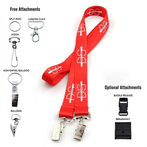 Photo of 1" Double Ended Lanyards