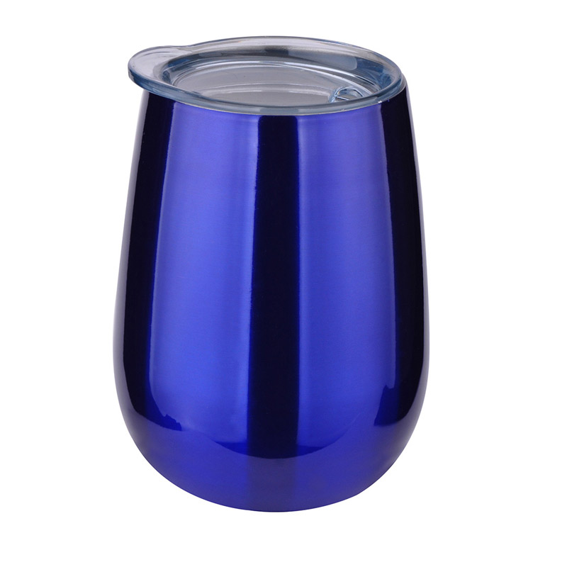 Blue color option for 10 Oz Stainless Steel Stemless Wine Glass
