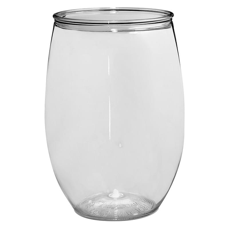 Clear color option for 16 Oz. Handy Stemless Wine Glass