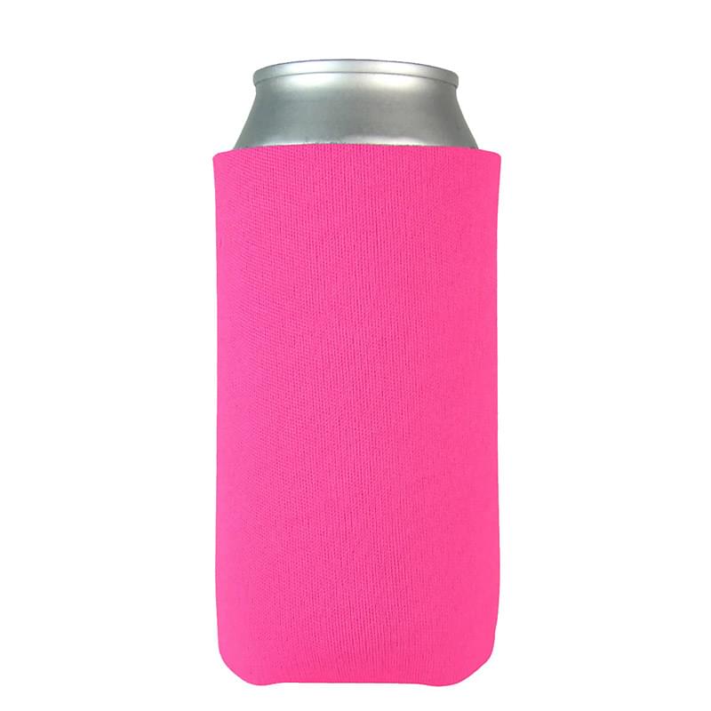 Neon Pink color option for 8 Ounce Can Cooler