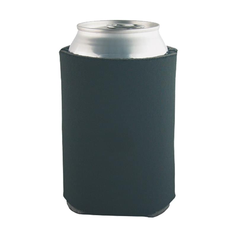 Black color option for Beverage Insulator Cooler Pocket Can Coolie   3 Side Imprint Included!