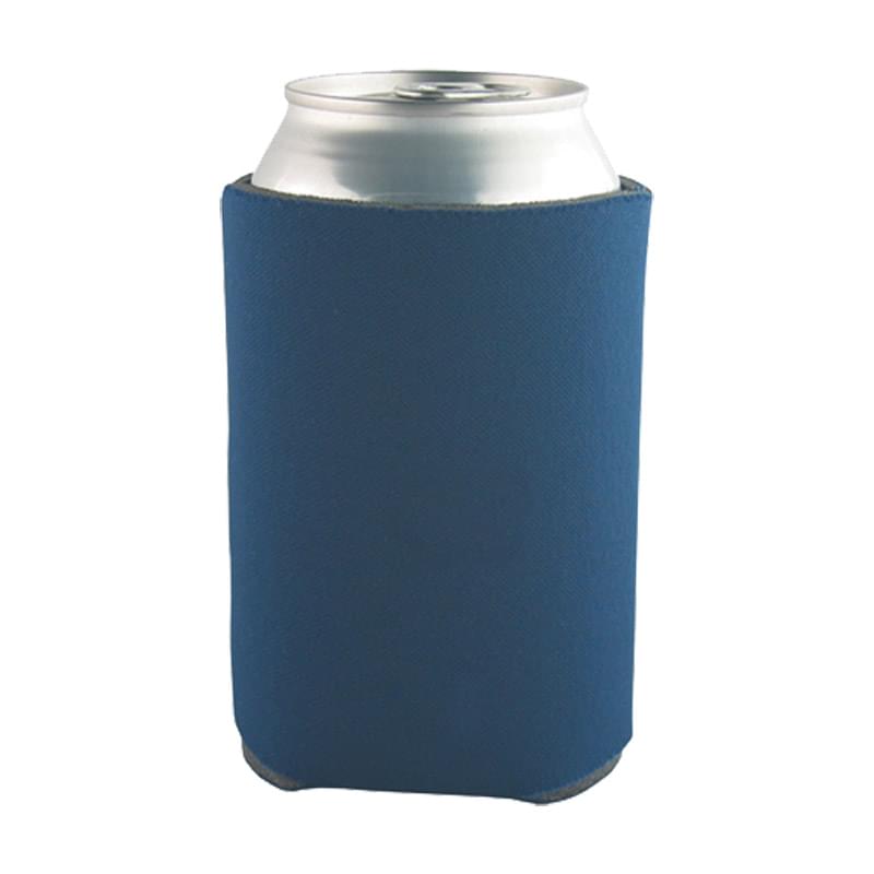Navy Blue color option for Beverage Insulator Cooler Pocket Can Coolie   3 Side Imprint Included!