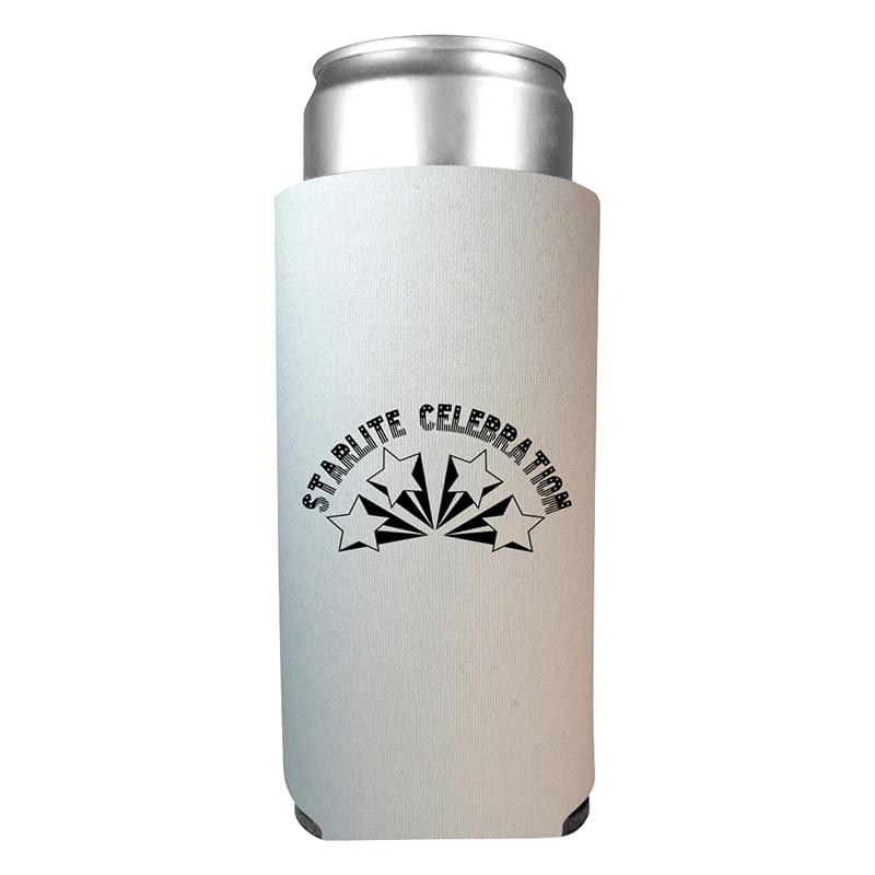 White color option for Customizable Can Cooler