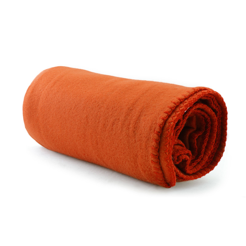 Orange color option for Fleece Blankets