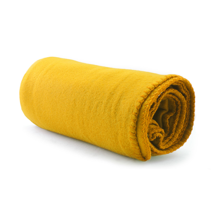 Yellow color option for Fleece Blankets