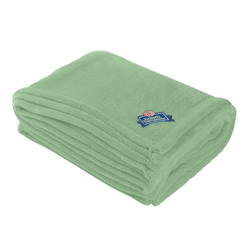 Light Green color option for Custom Chenille Outdoor Blanket