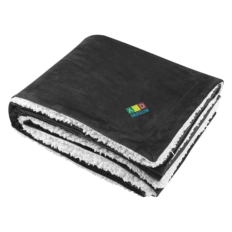 Black color option for Sherpa Blanket