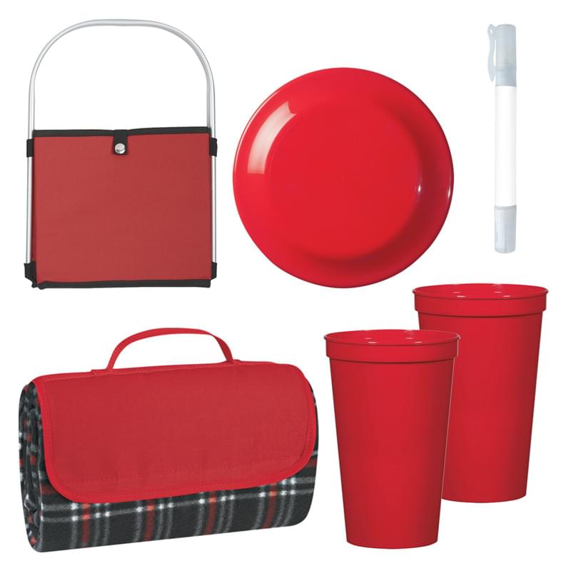 Red color option for Deluxe Picnic Day Essentials