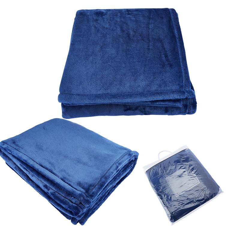 Navy Blue color option for Mink Touch Luxury Fleece Blanket