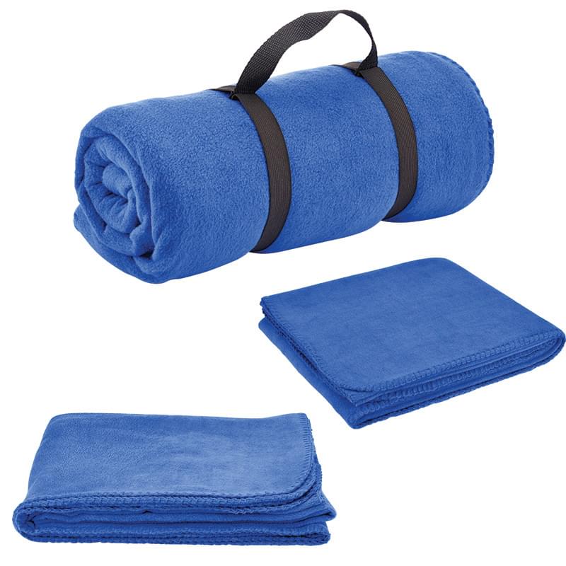 Reflex Blue color option for Econo Fleece Blanket