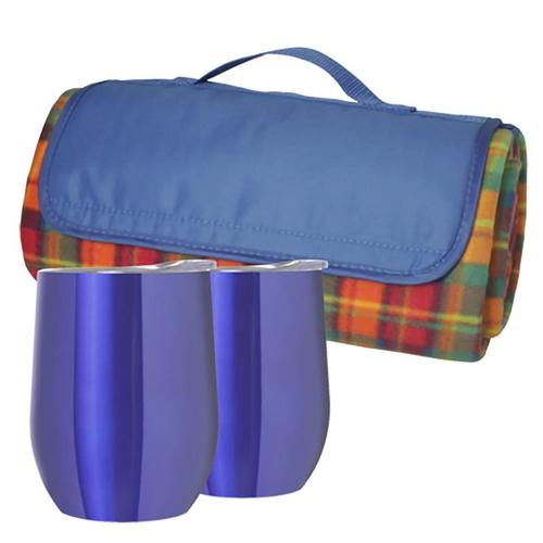 Main photo of Blanket And Goblet(2) Set