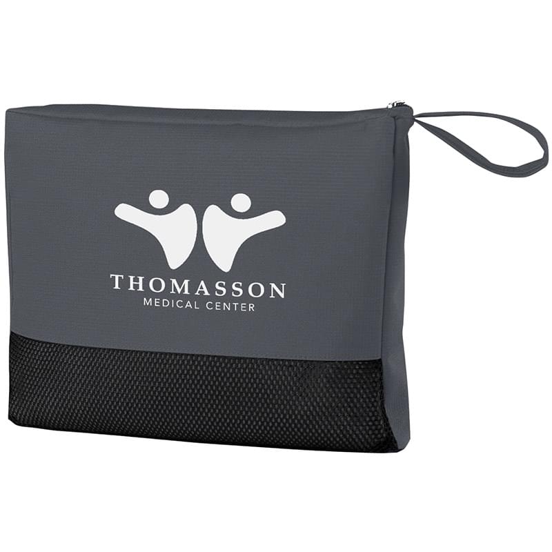 Charcoal color option for Comfortable Travel Blanket