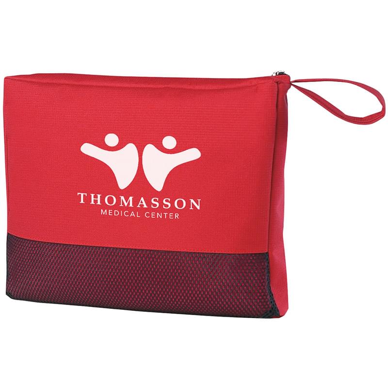 Red color option for Comfortable Travel Blanket
