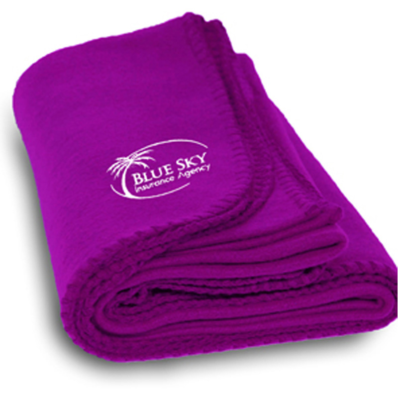 Purple color option for Promo Fleece Blanket