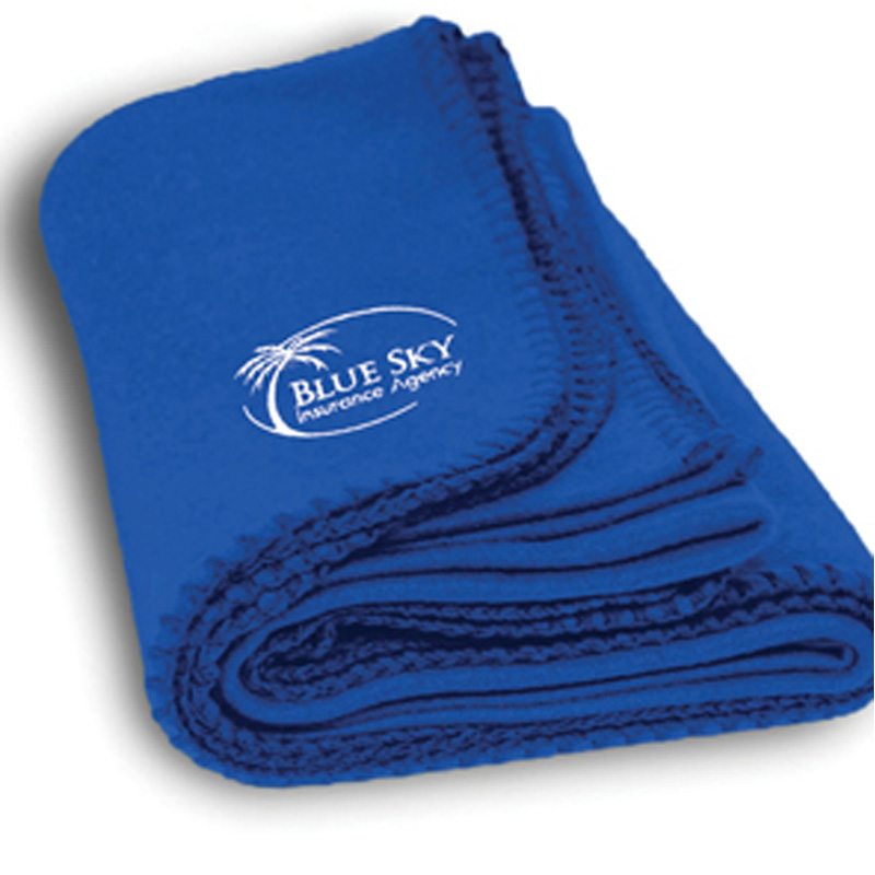 Royal Blue color option for Promo Fleece Blanket