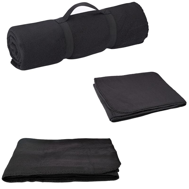 Black color option for Fleece Blanket For The Winter In Tan Color