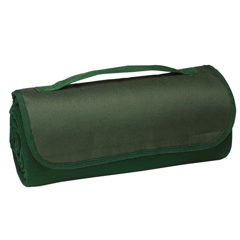 Hunter Green color option for Roll Up Polyester Blanket