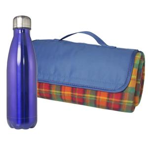 Photo of Picnic Blanket And Bottle Set