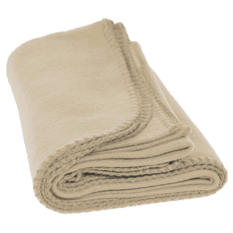Cream color option for Fleece Pet Blanket
