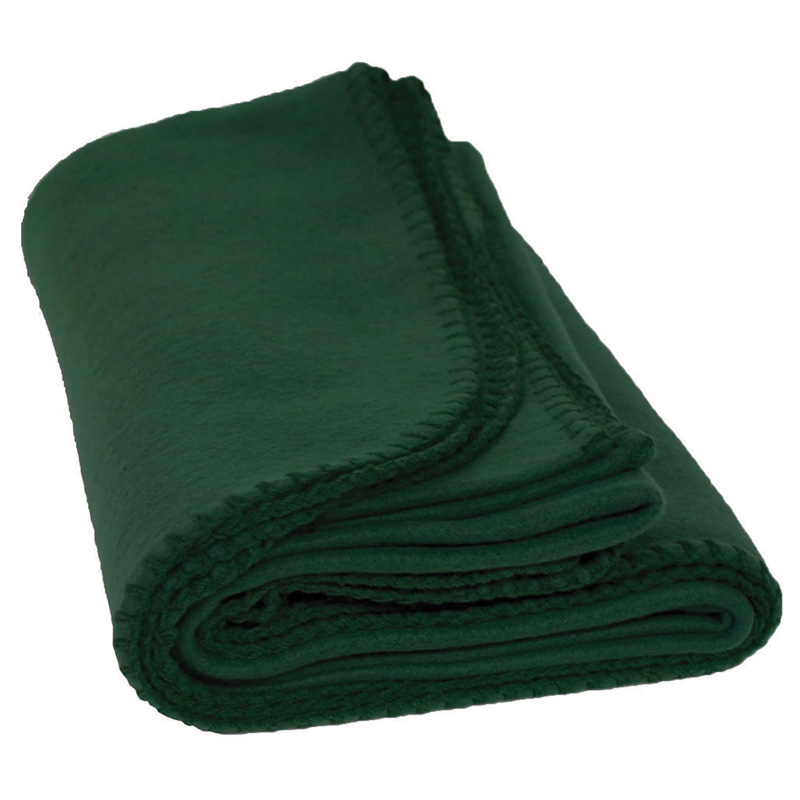 Forest Green color option for Fleece Pet Blanket