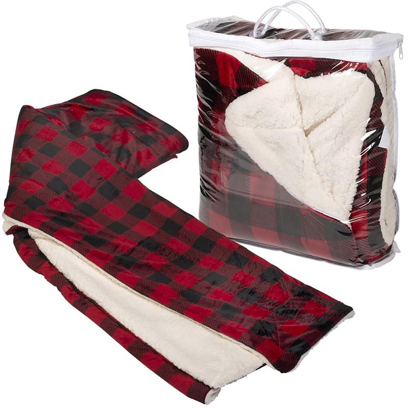 Black/Red Plaid color option for Cozy Two Layered Duvet
