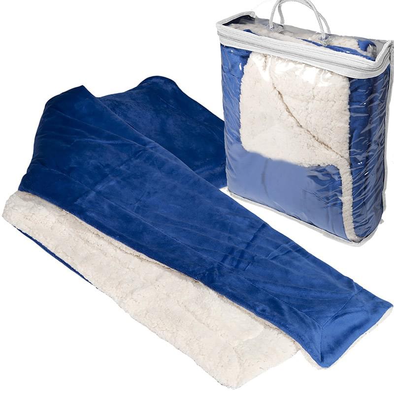 Reflex Blue color option for Cozy Two Layered Duvet