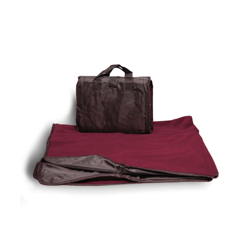 Burgundy color option for Picnic Blankets