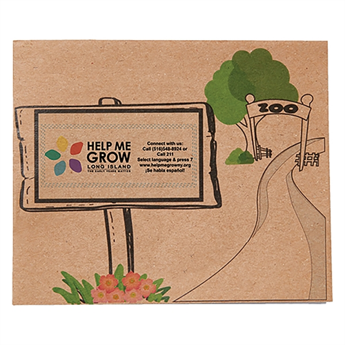 Main photo of Kids Coloring Book & 6 Color Pencil Set To Go