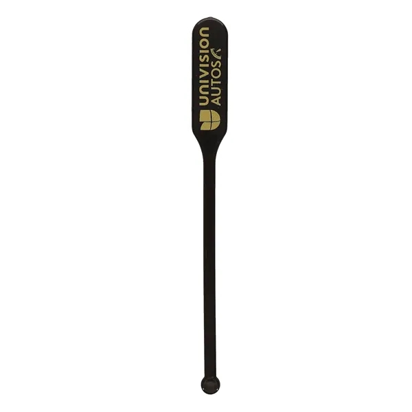 Black color option for 6" Paddle Plastic Drink Stirrer   (Color)