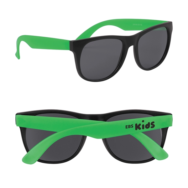 Green color option for Children’s Sunglasses