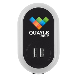 Photo of Ul Listed Nightlight A/C Adapter With Dual Usb Ports