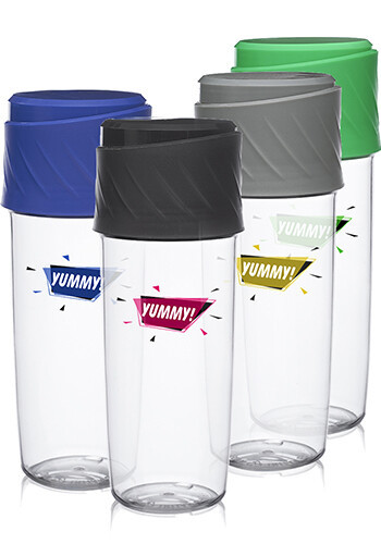 Main photo of 16 Oz. Dual Sip N Snack Tritan Water Bottles