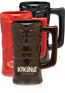 Photo of 13 Oz. Tiki Ceramic Mugs