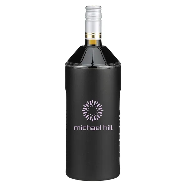 Black color option for Vinglacé® Wine Bottle Insulator