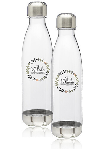 Photo of 25 Oz. Levian Plastic Cola Shaped Water Bottles