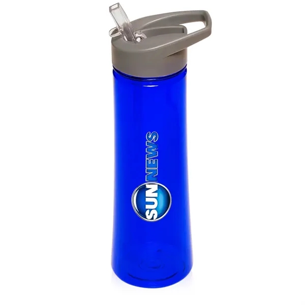 Blue color option for 22 Oz. Plastic Sports Water Bottles With Drink Spout