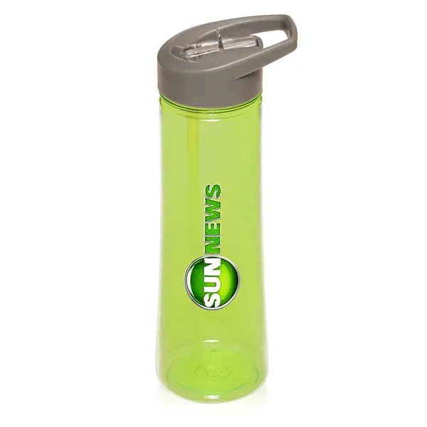 Lime Green color option for 22 Oz. Plastic Sports Water Bottles With Drink Spout