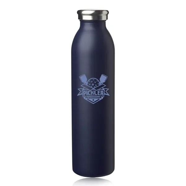 Navy Blue color option for 20 Oz. Posh Stainless Steel Water Bottles