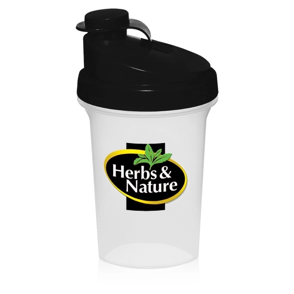 Black color option for 16 Oz. Shaker Bottles