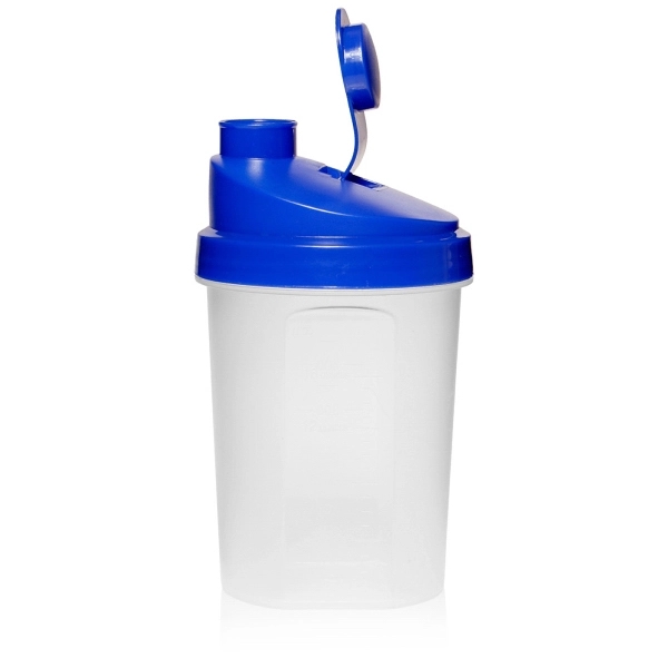 Blue color option for 16 Oz. Shaker Bottles
