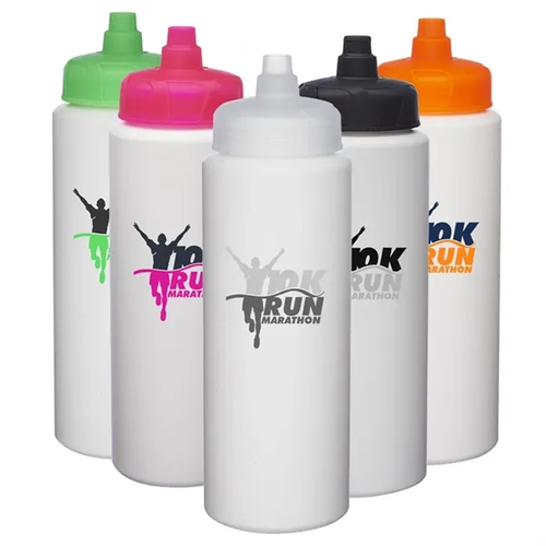Main photo of 32 Oz. Hdpe Plastic Water Bottles With Quick Shot Lid